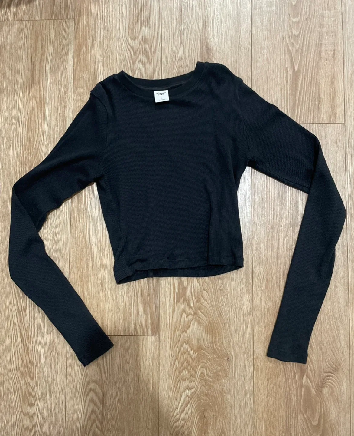 Tna Black Long Sleeve Top - Size S