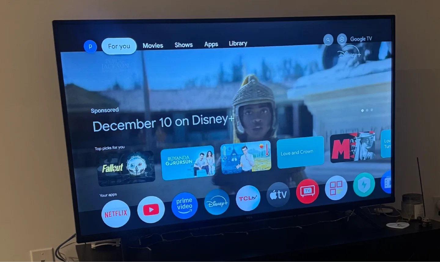 TCL 50" 4K UHD HDR Smart Google TV image indicator(6)