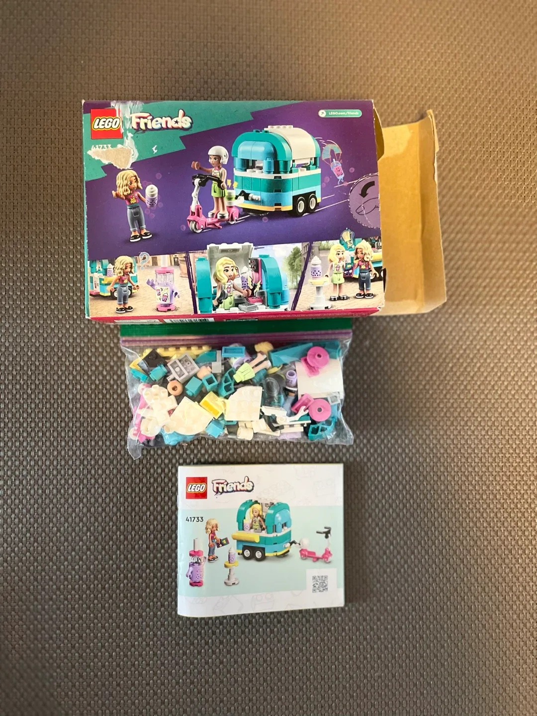 LEGO Friends Mobile Bubble Tea Shop 41733 - Open Box , Like New! image indicator(3)