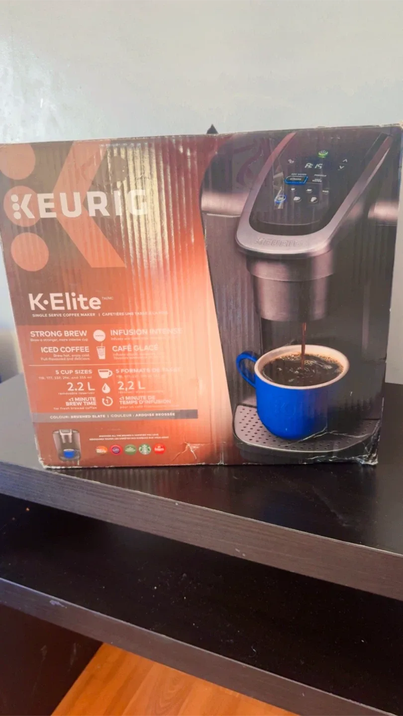 Keurig K-Elite Single Serve Coffee Maker