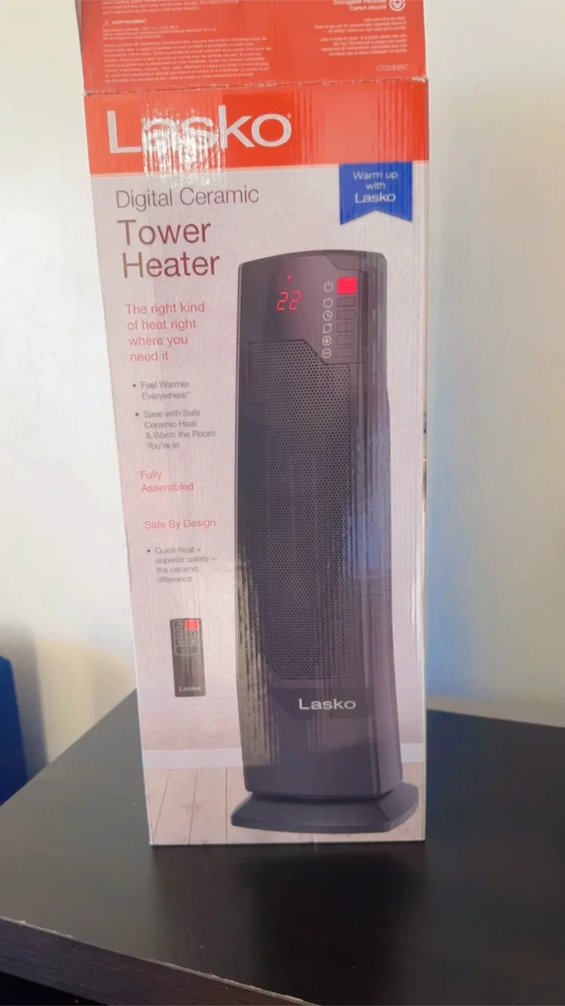 Lasko Digital Ceramic Tower Heater