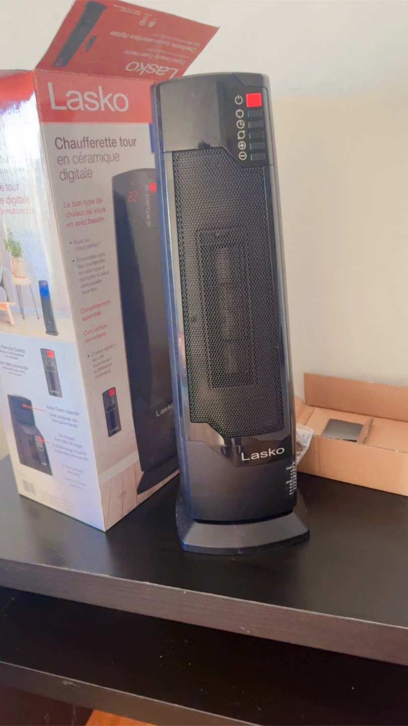 Lasko Digital Ceramic Tower Heater - photo 2
