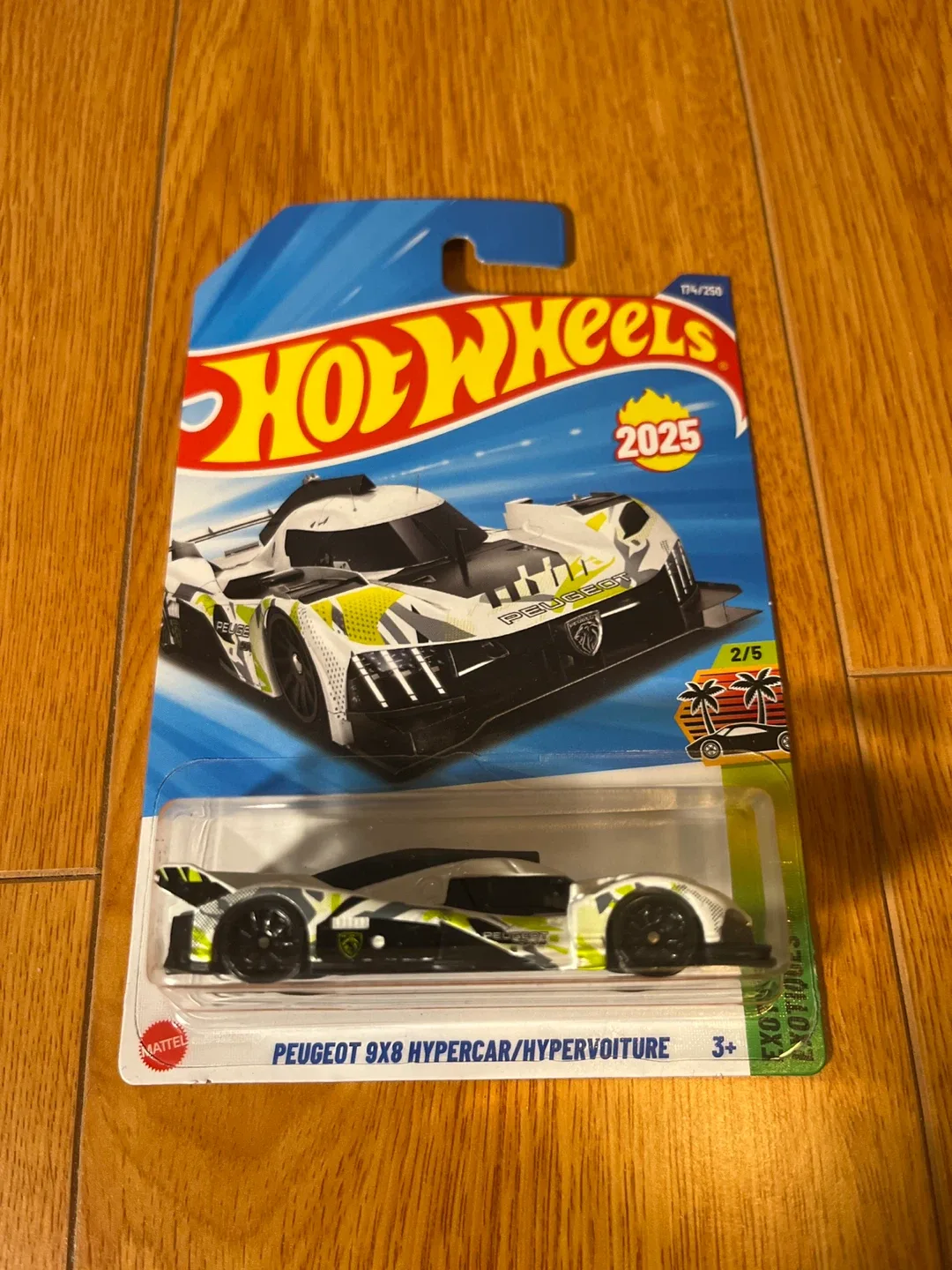 Hot Wheels Peugeot 9X8 Hypercar - New in Package
