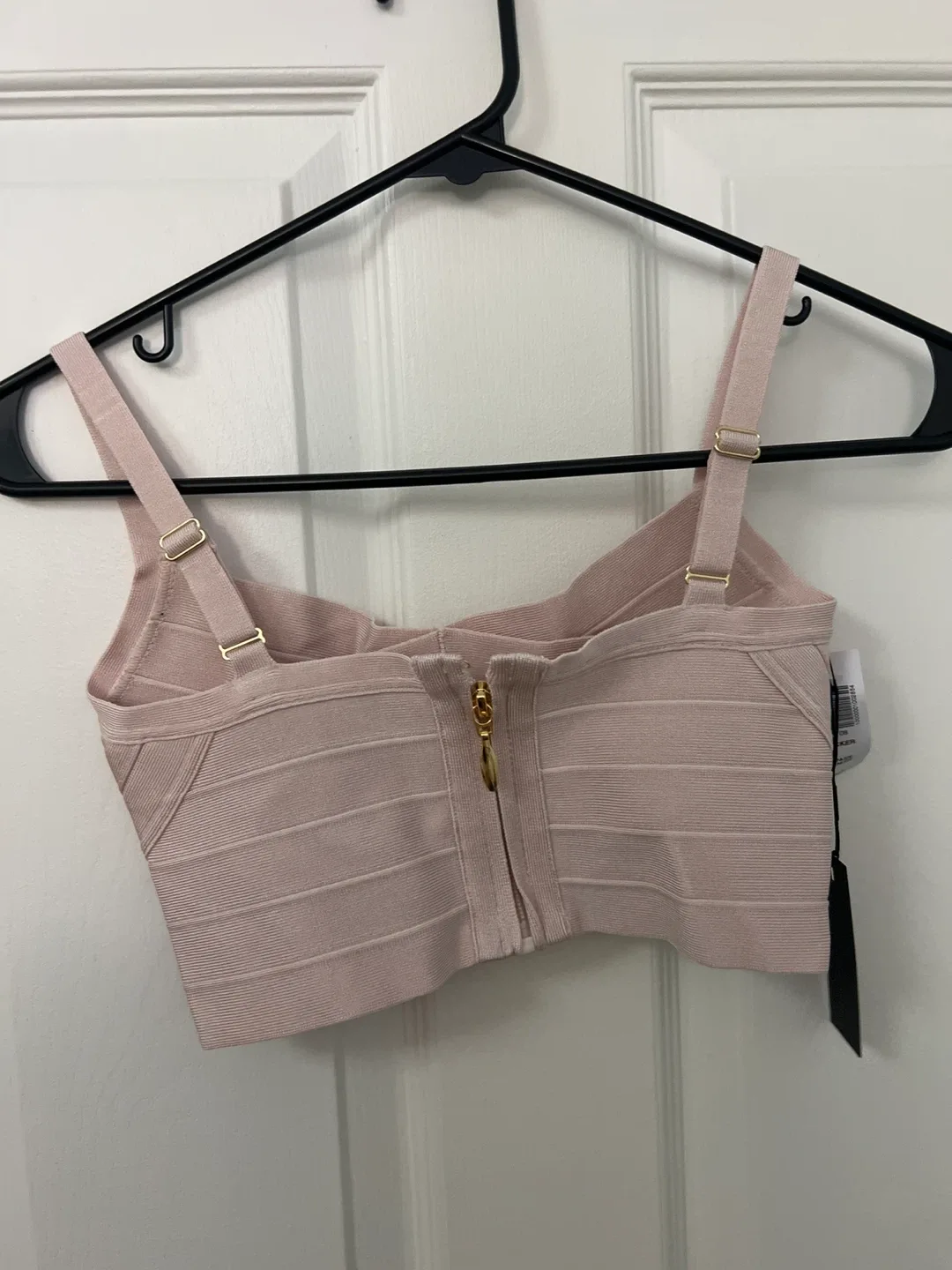 Babaton ten Pink Cropped Tank Top image indicator(2)