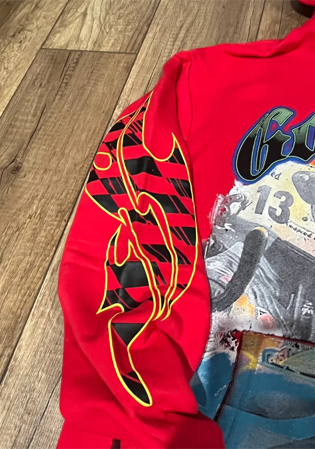 Godspeed Red Hoodie image indicator(5)