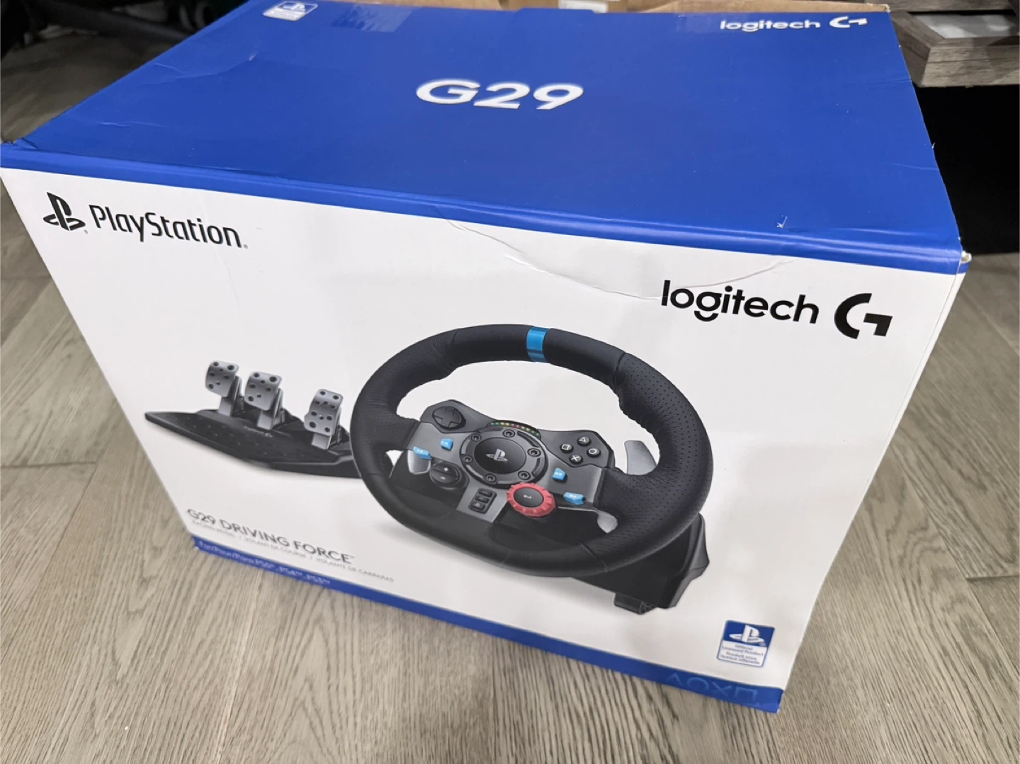 Logitech G29 Driving Force Racing Wheel + Shifter