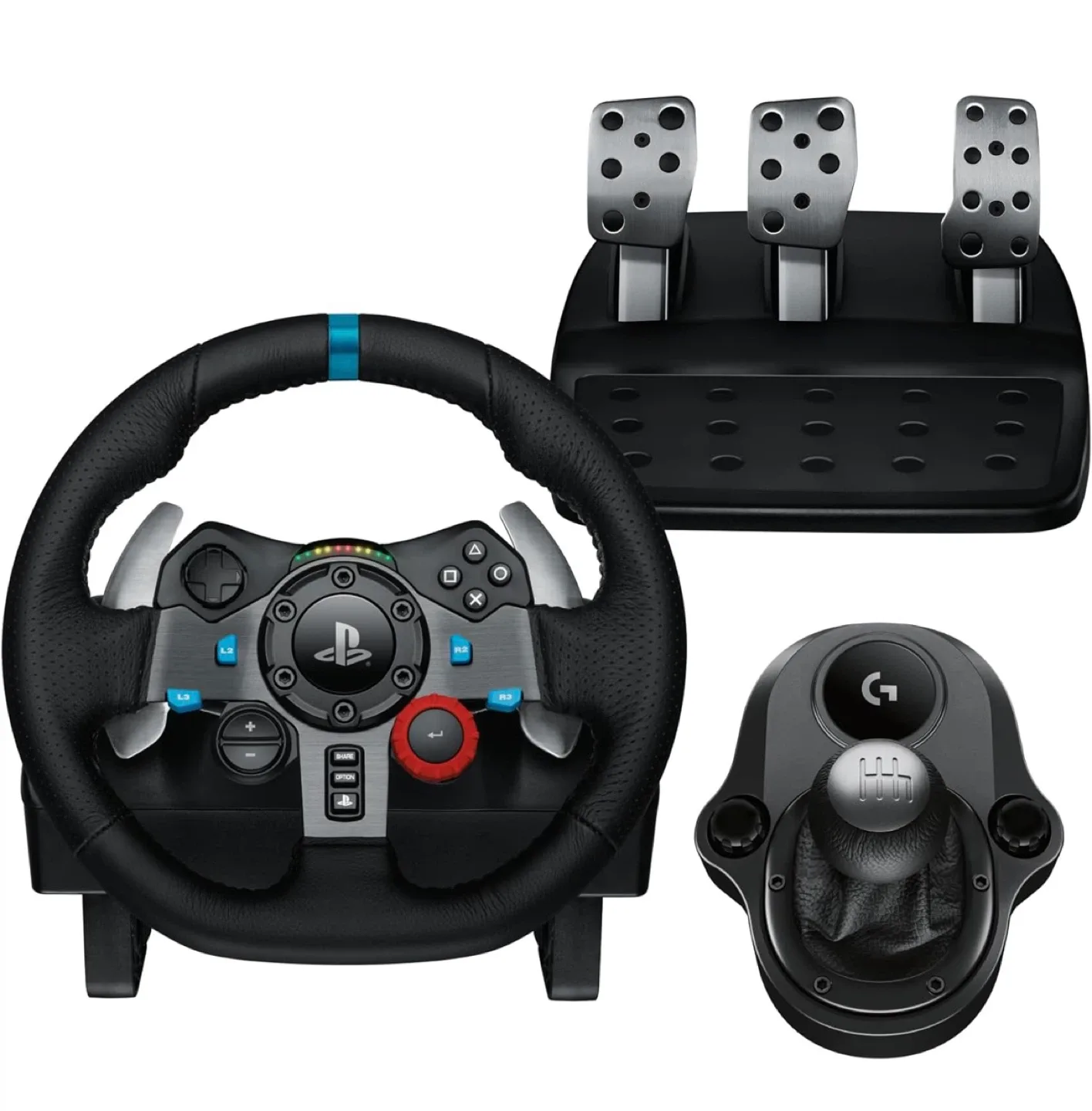 Logitech G29 Driving Force Racing Wheel + Shifter image indicator(6)