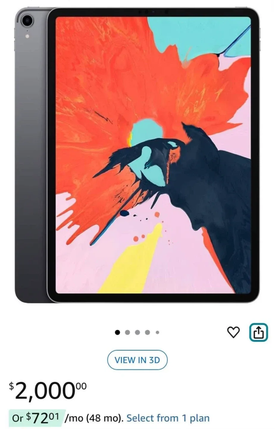 IPAD PRO 12.9 Inch 256GB image indicator(3)