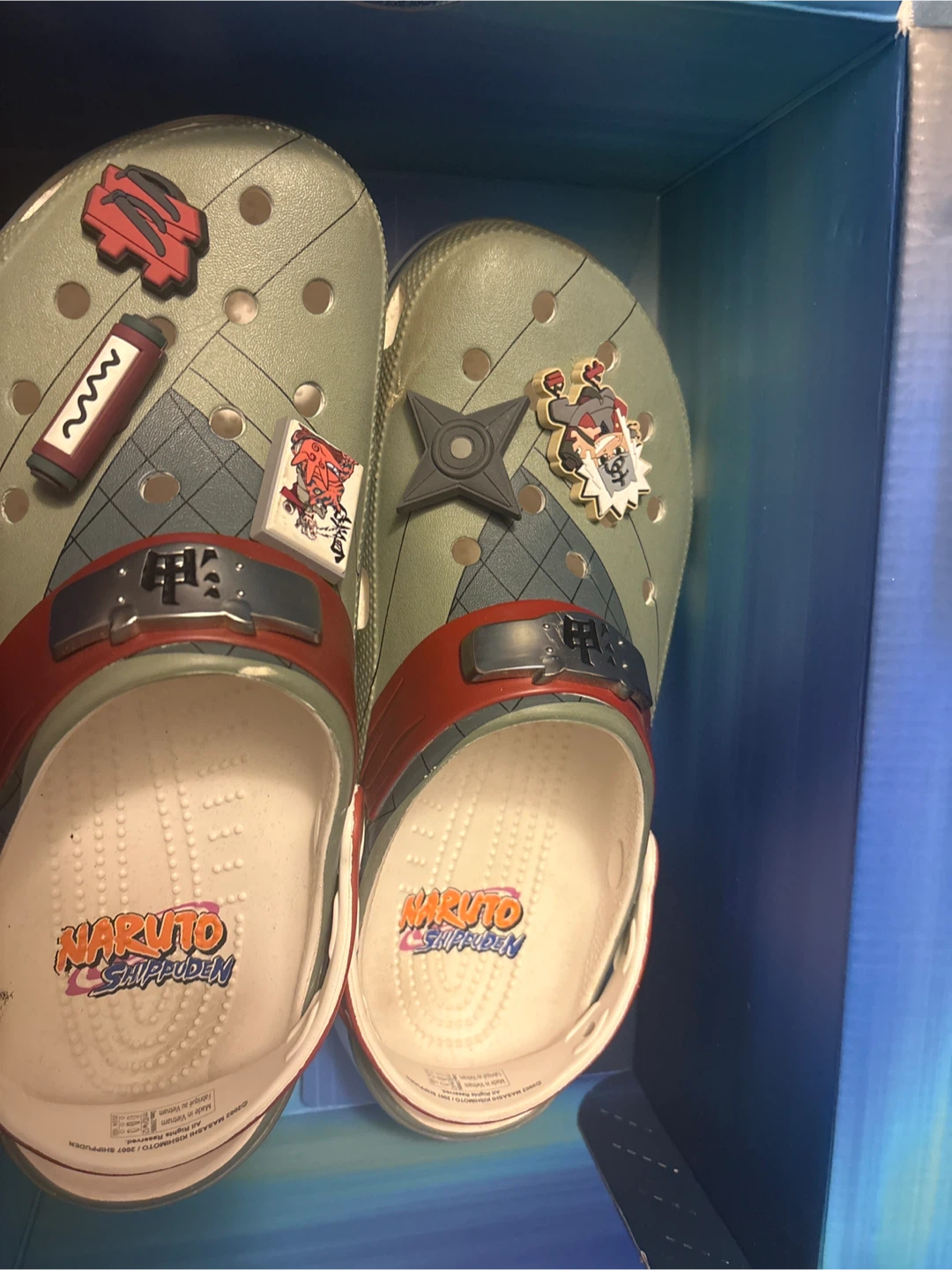 Naruto Shippuden Crocs # cleanout