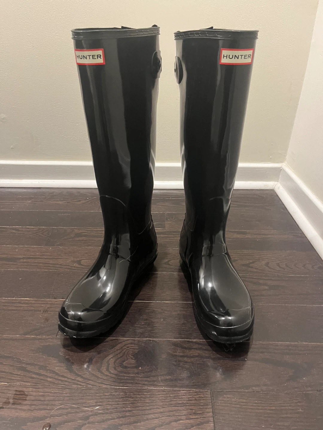 Hunter Rain Boots - Size 9 - Black - photo 3