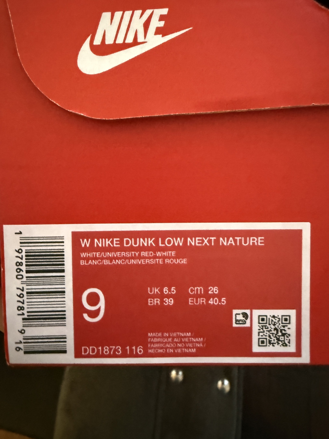Nike Dunk Low Red size women’s 9 - photo 4