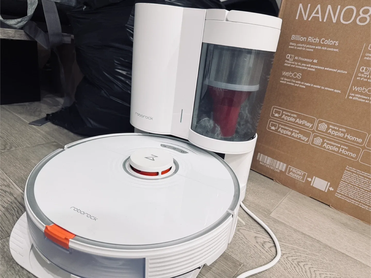 Roborock Robot Vacuum S7 with cycling dust bin