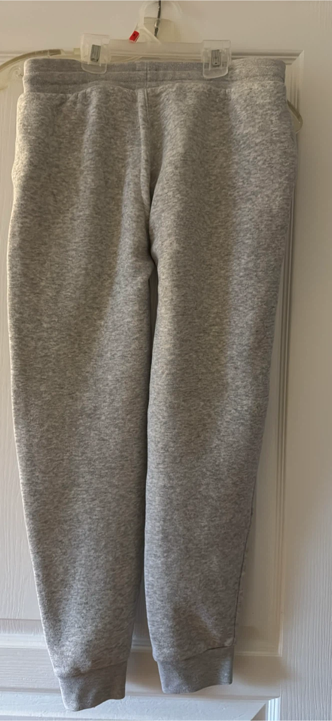 New Girls Puma Grey Jogger Pants size 14-16 - photo 2