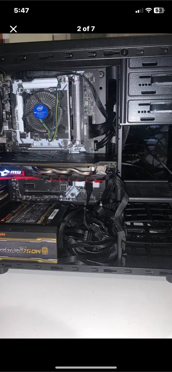 Custom Built Gaming PC - Corsair Case, MSI Graphics image indicator(2)