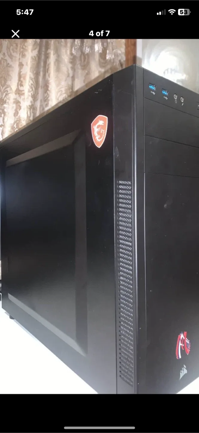 Custom Built Gaming PC - Corsair Case, MSI Graphics image indicator(4)