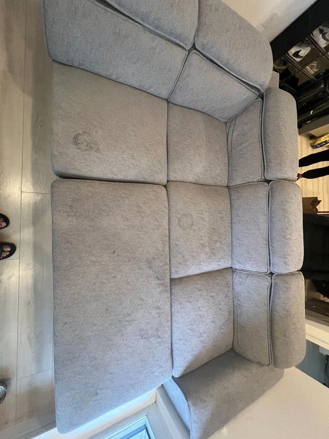 Grey Sectional Sofa bed - photo 3