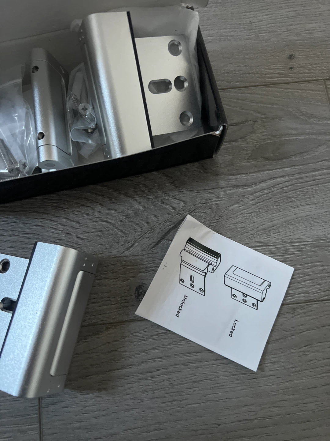 New Silver Door Security Bar with Box - photo 2