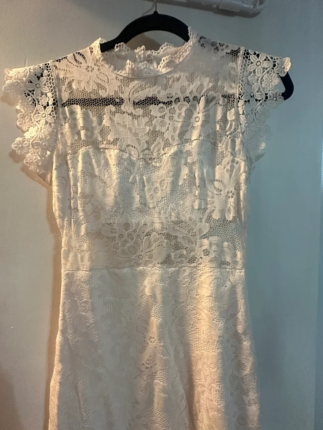 Lace Mini Dress - Size Small image indicator(2)