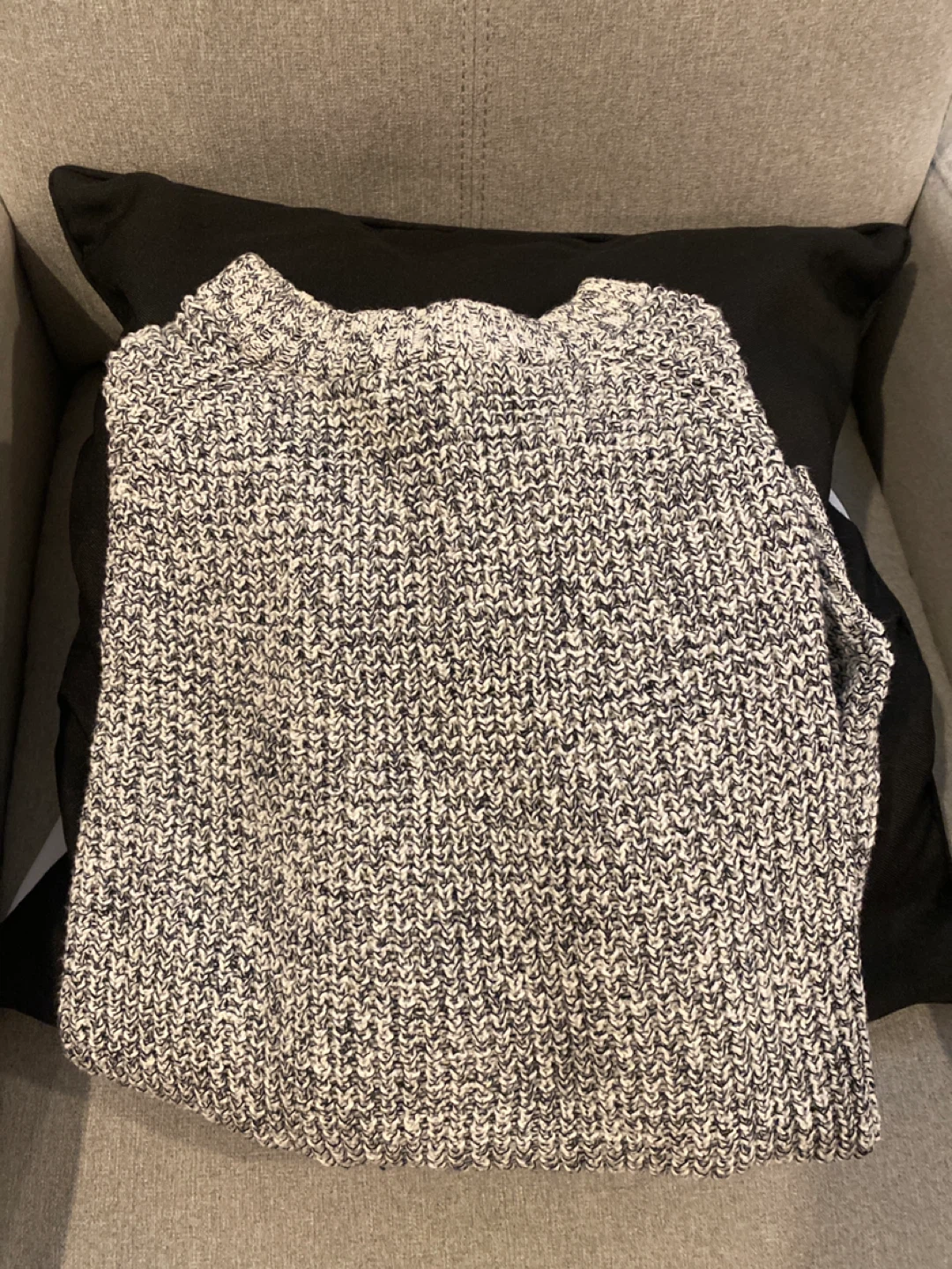 Grey Knit Sweater