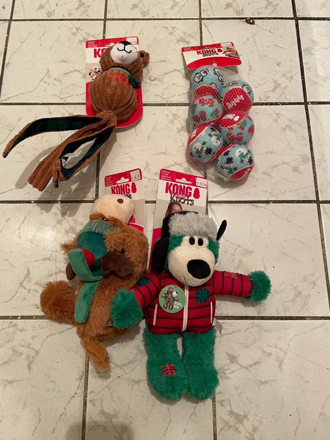 Brand New Kong Dog Toys Lot