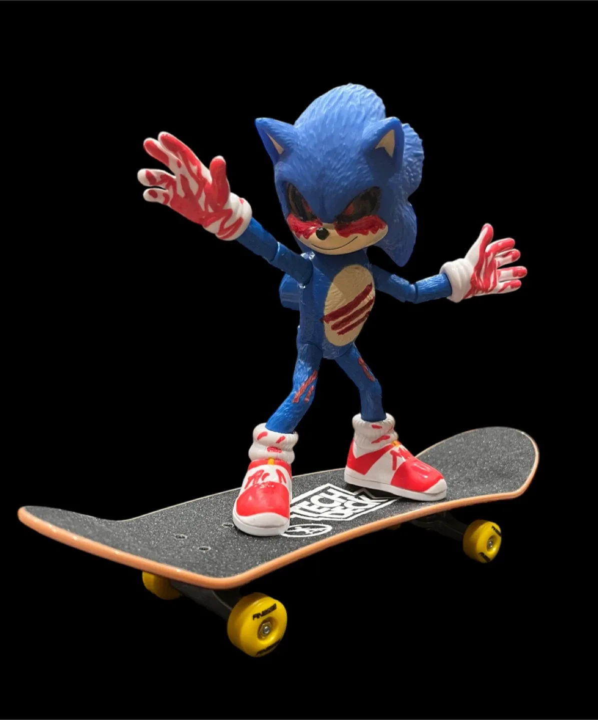 Tech Deck Shadow with a Custom Sonic Hedgehog (Sonic.EXE) image indicator(4)