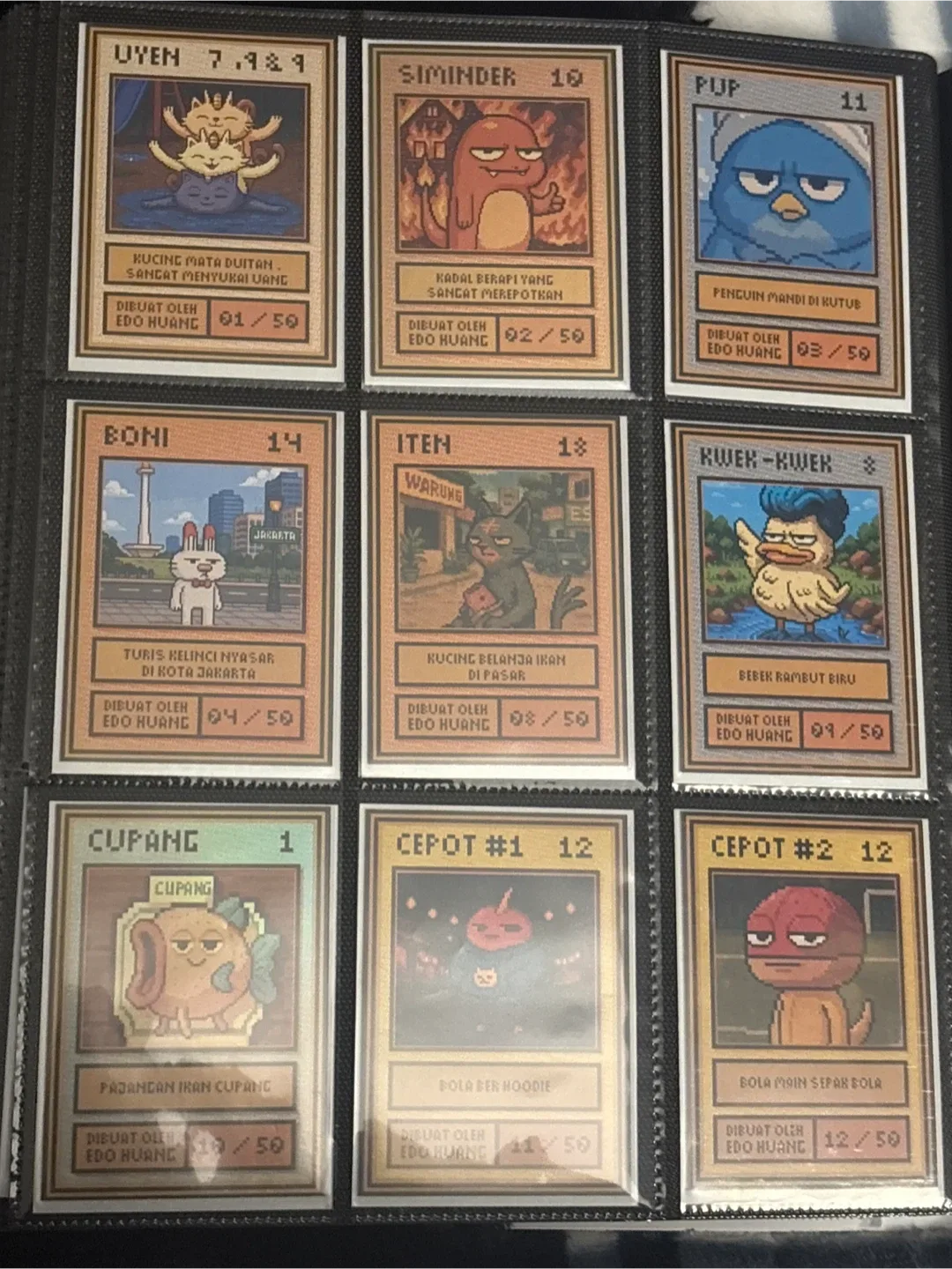 Pokkedo cards