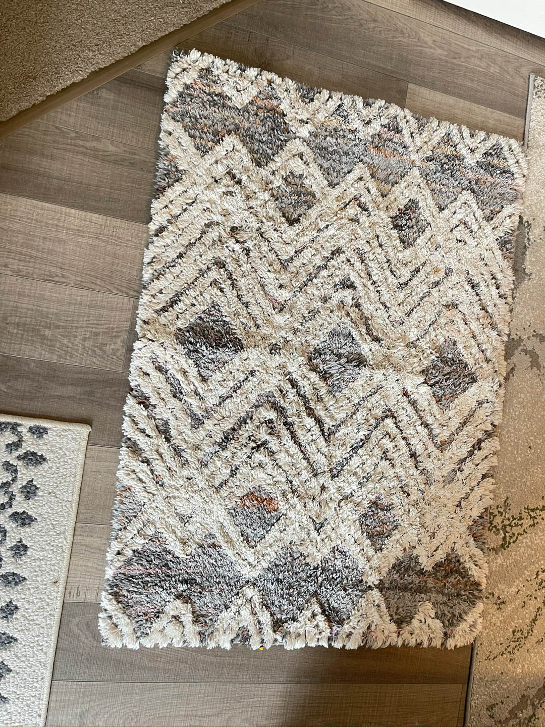 Patterned Area Rug - 1.04m x 78cm - photo 4