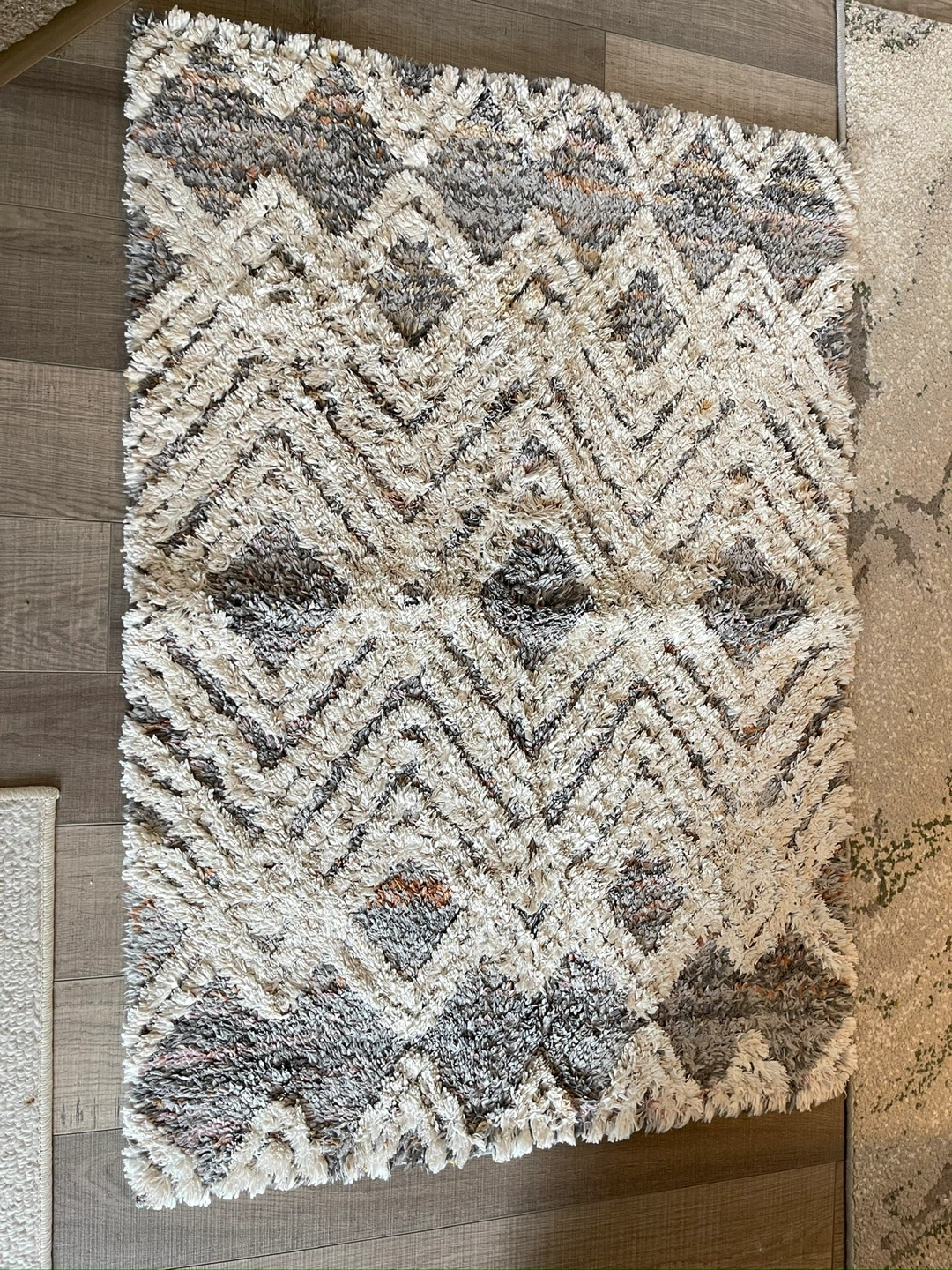 Patterned Area Rug - 1.04m x 78cm - photo 3