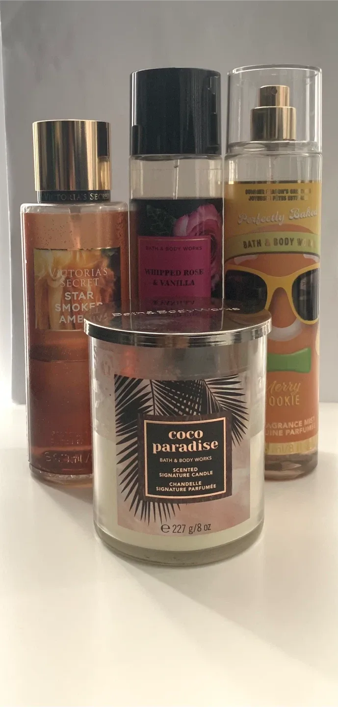 Bath and Body Works and Victoria's Secret Fragrance Bundle