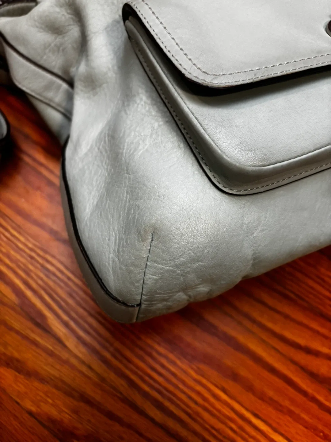 Coach Leather Bag - Light Teal image indicator(6)