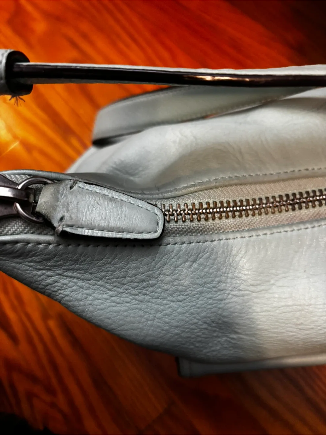 Coach Leather Bag - Light Teal image indicator(7)