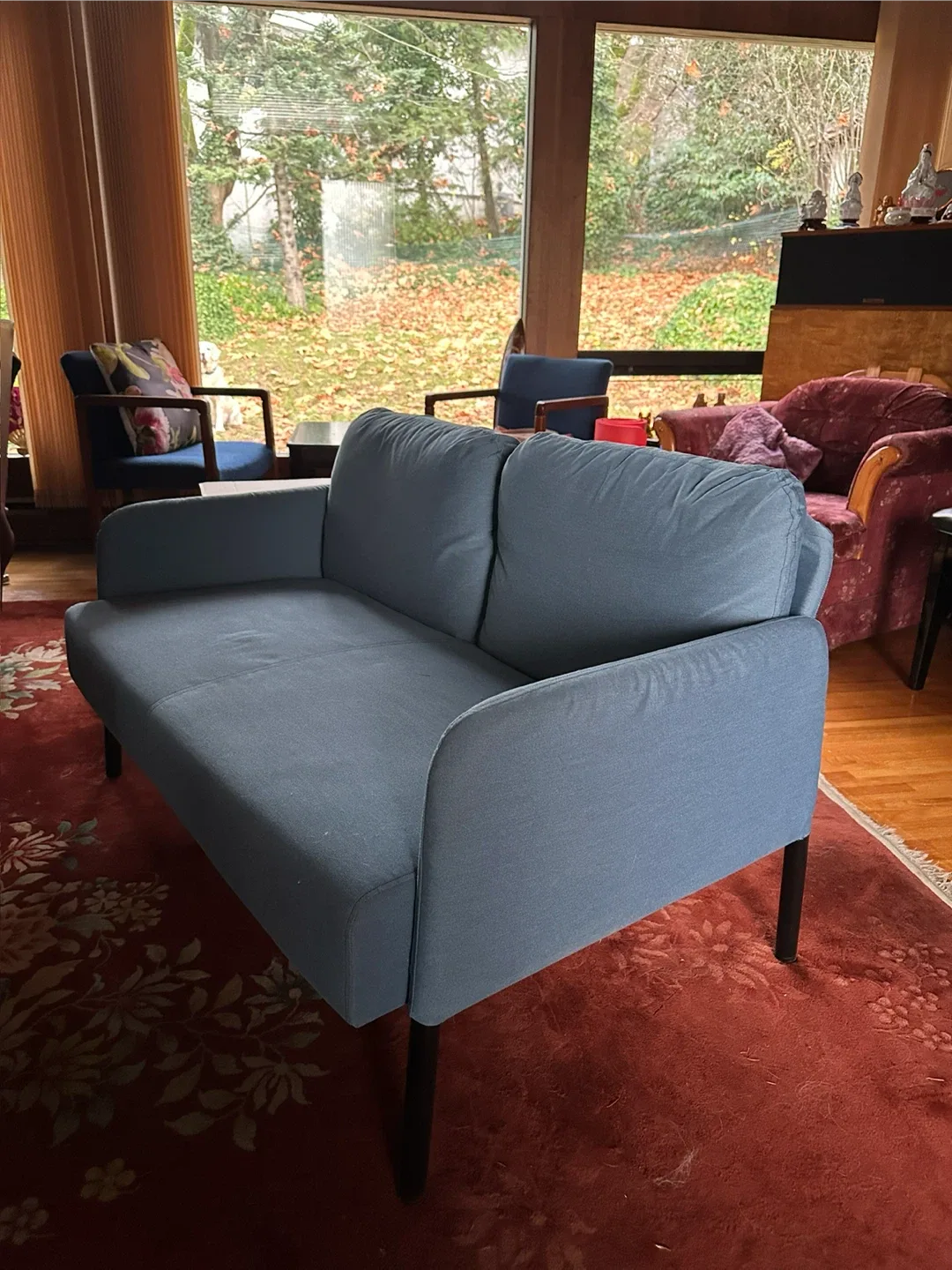 IKEA Soderhamn 2-Seat Sofa - Blue image indicator(2)