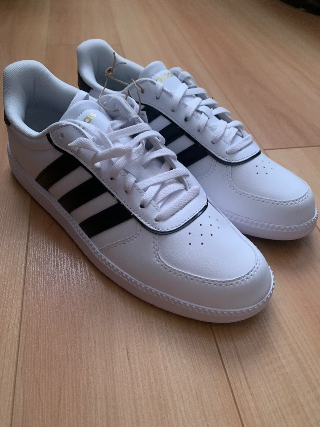Women’s New Adidas Court Base Sneakers - White/Black - photo 3