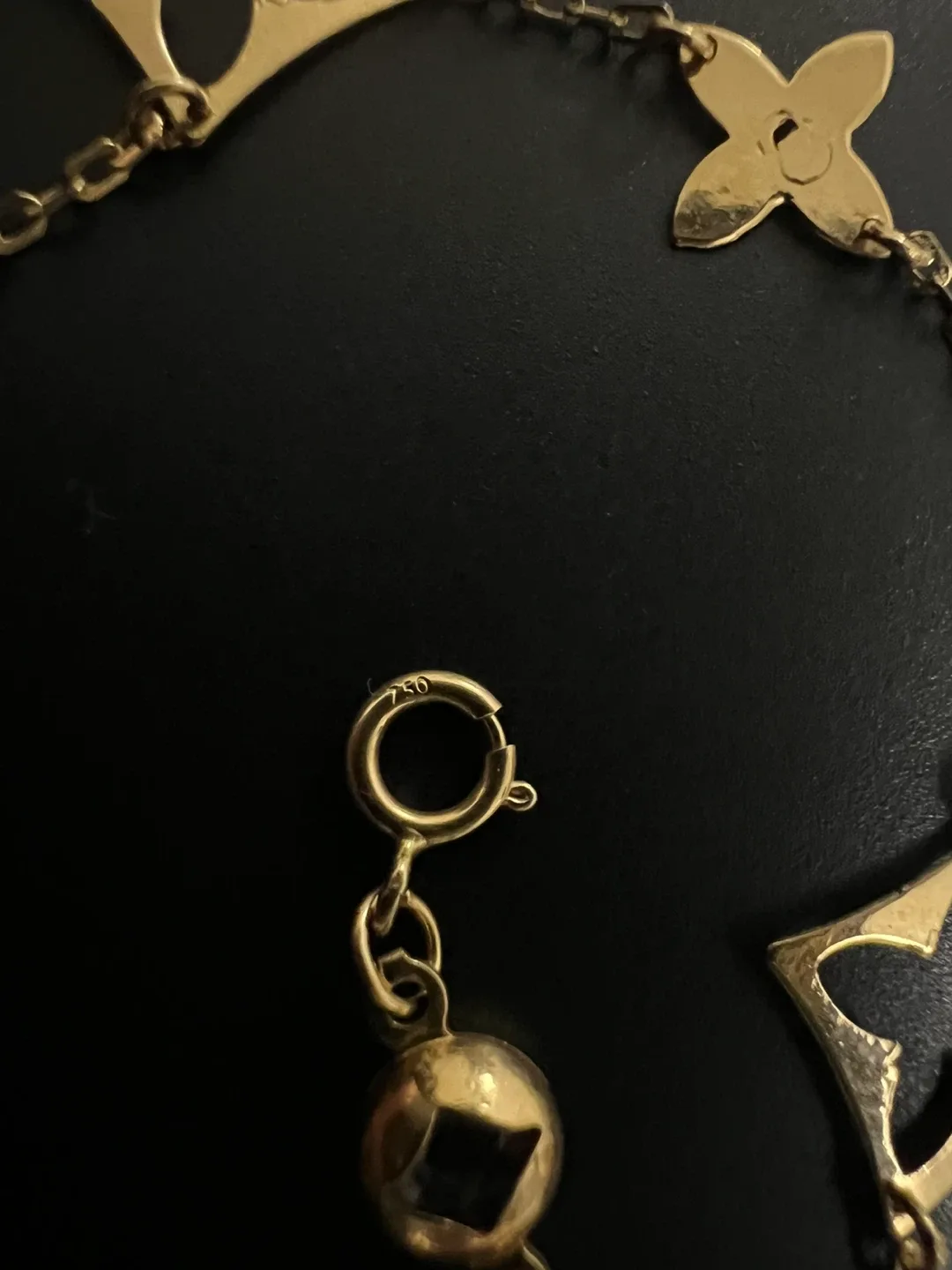 Louis Vuitton Gold Bracelet