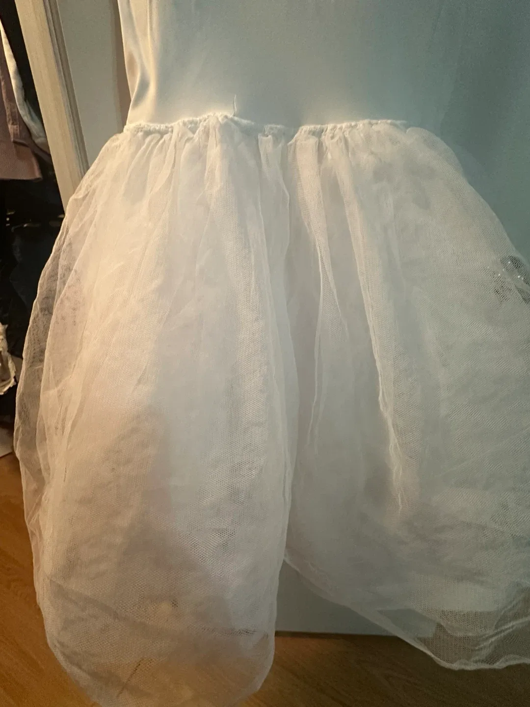 White Tulle Petticoat Skirt image indicator(2)