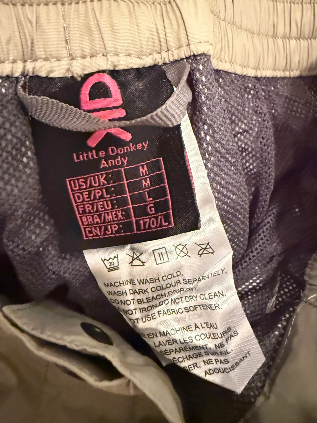 Little Donkey Andy Snow Pants, Size S/M image indicator(5)