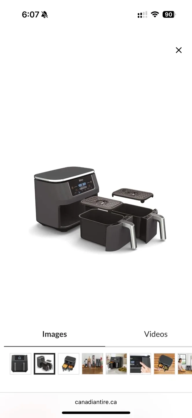 Ninja Foodi 2-Basket Air Fryer image indicator(5)