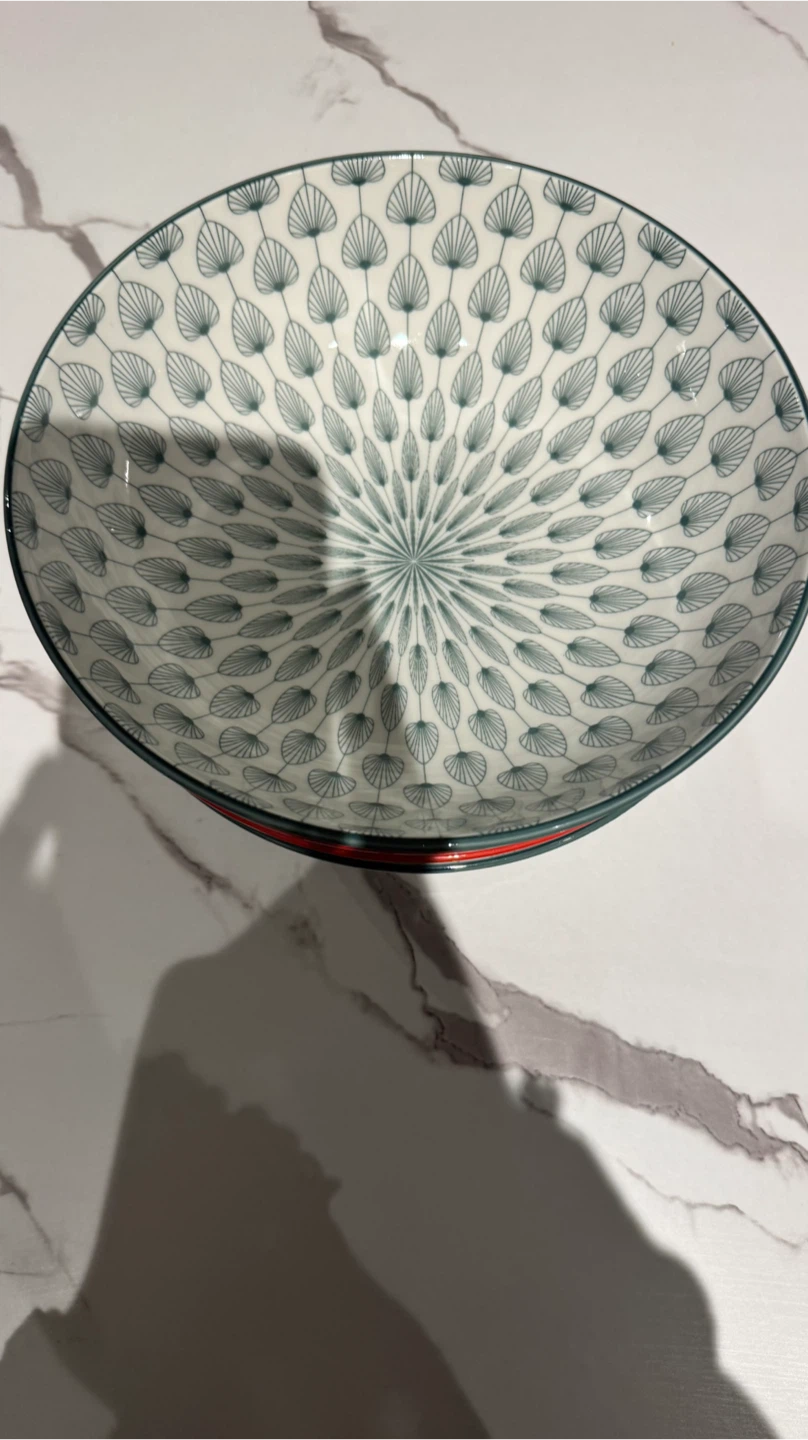 Set of 4 large pasta Bowls - photo 2