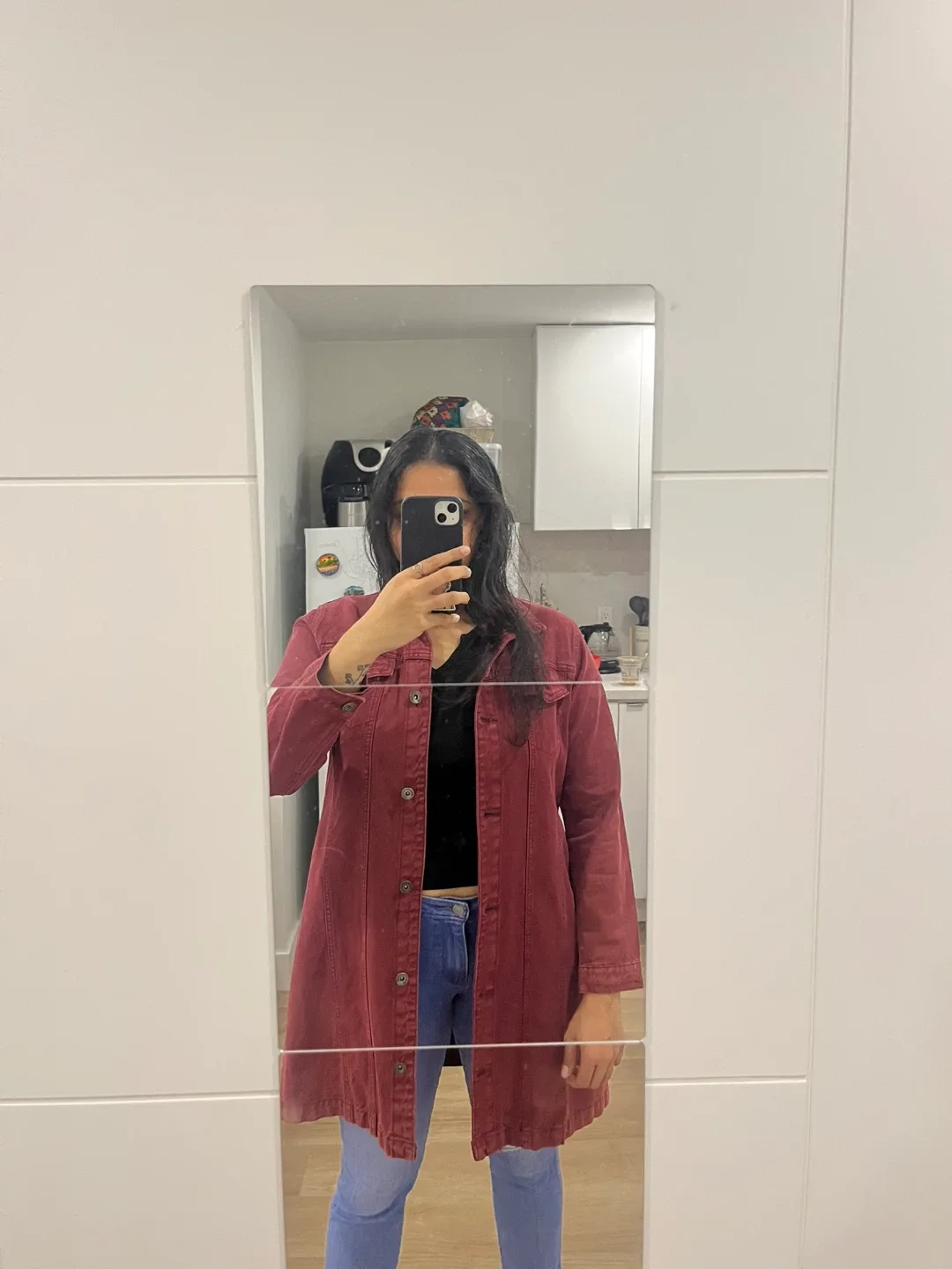 Denim Trench Coat image indicator(2)