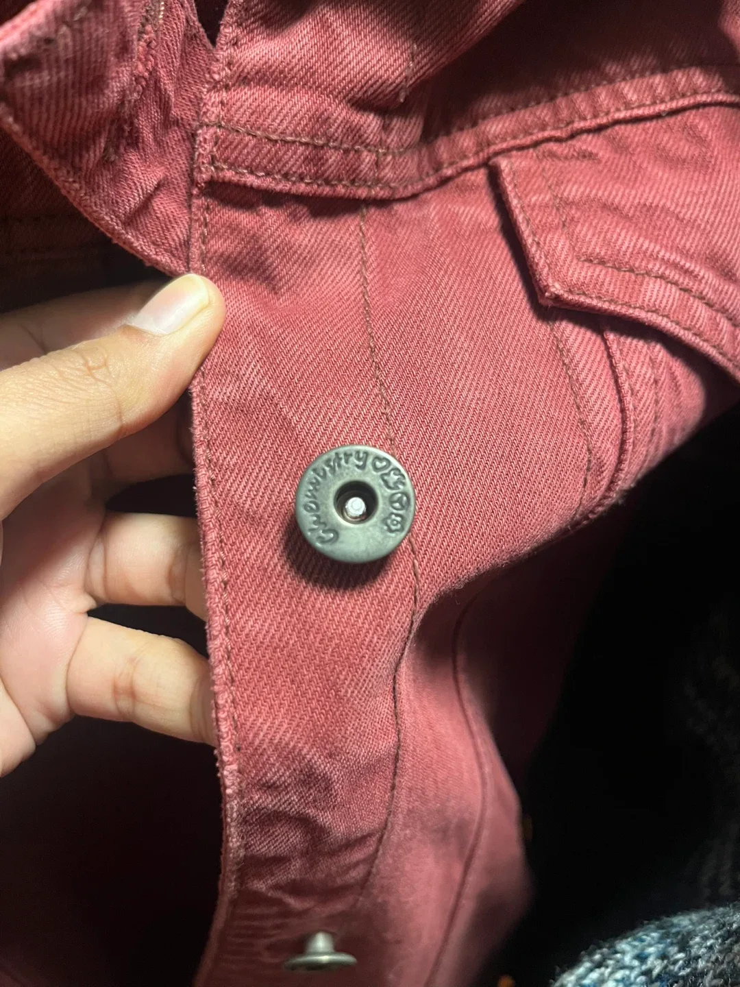 Denim Trench Coat image indicator(4)