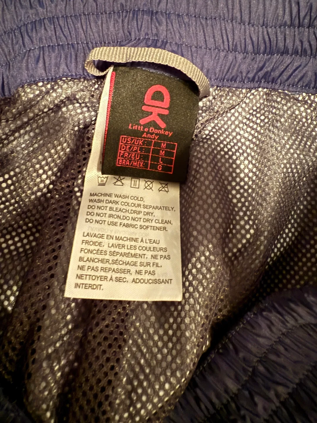 Little Donkey Andy navy snow Pants - Size M image indicator(5)