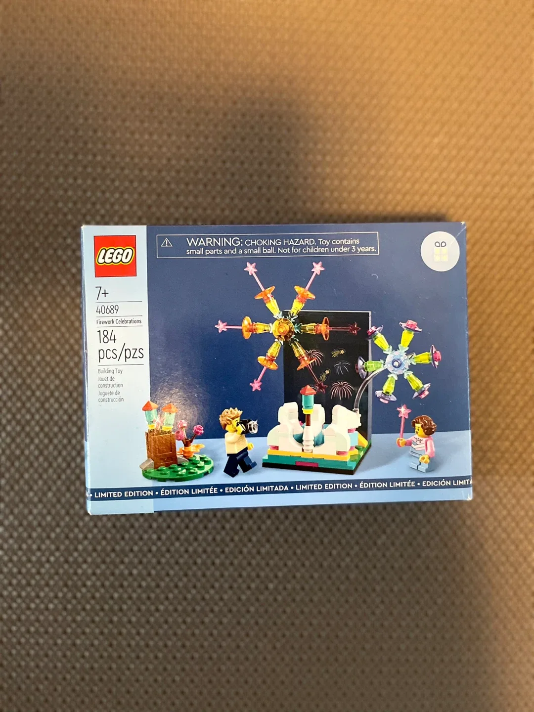 LEGO 40689 Firework Celebration - Open Box, Like New Condition!