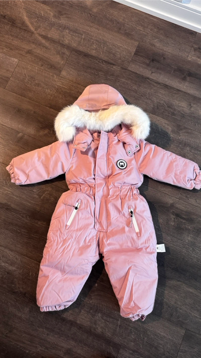 Murmur Bear 100cm Pink Snowsuit (3-4 years)