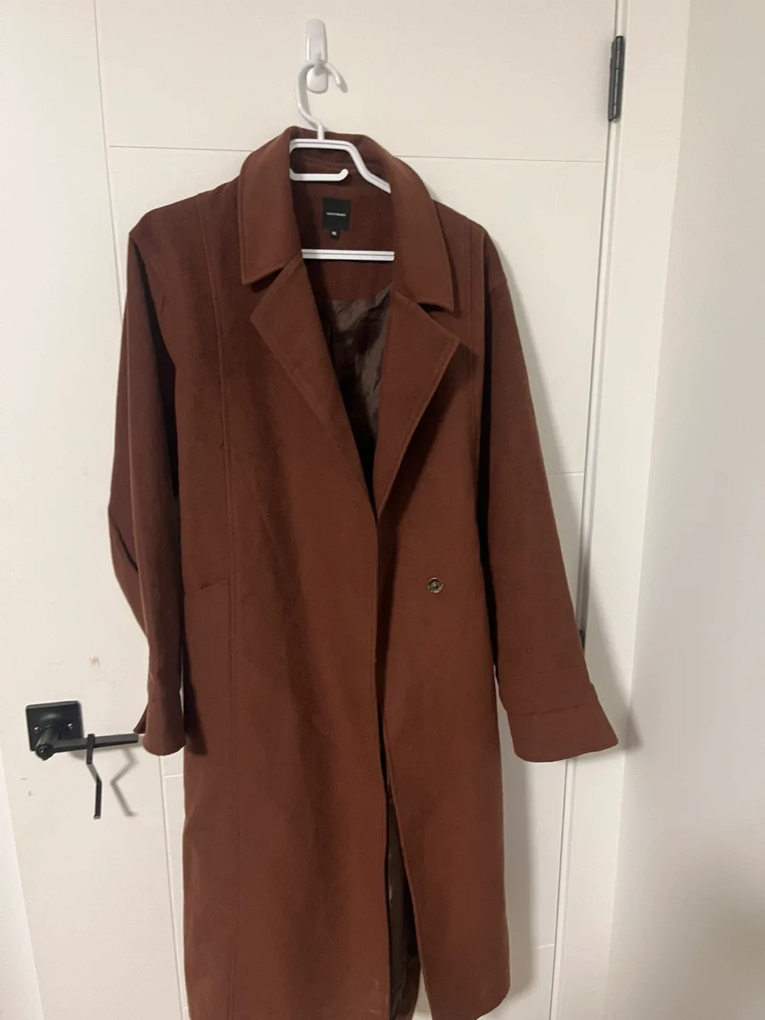 Suede Trench Coat