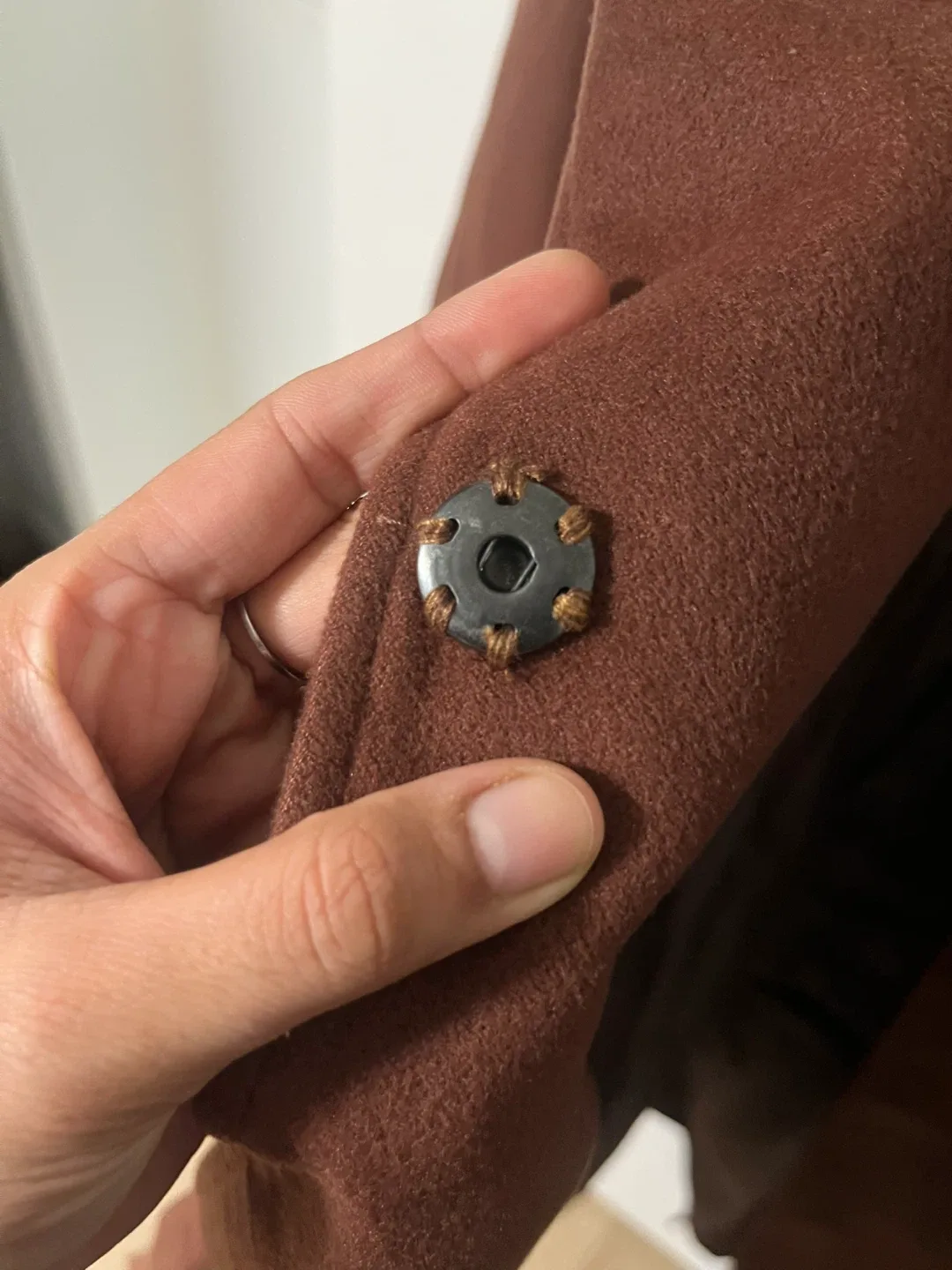 Suede Trench Coat image indicator(4)