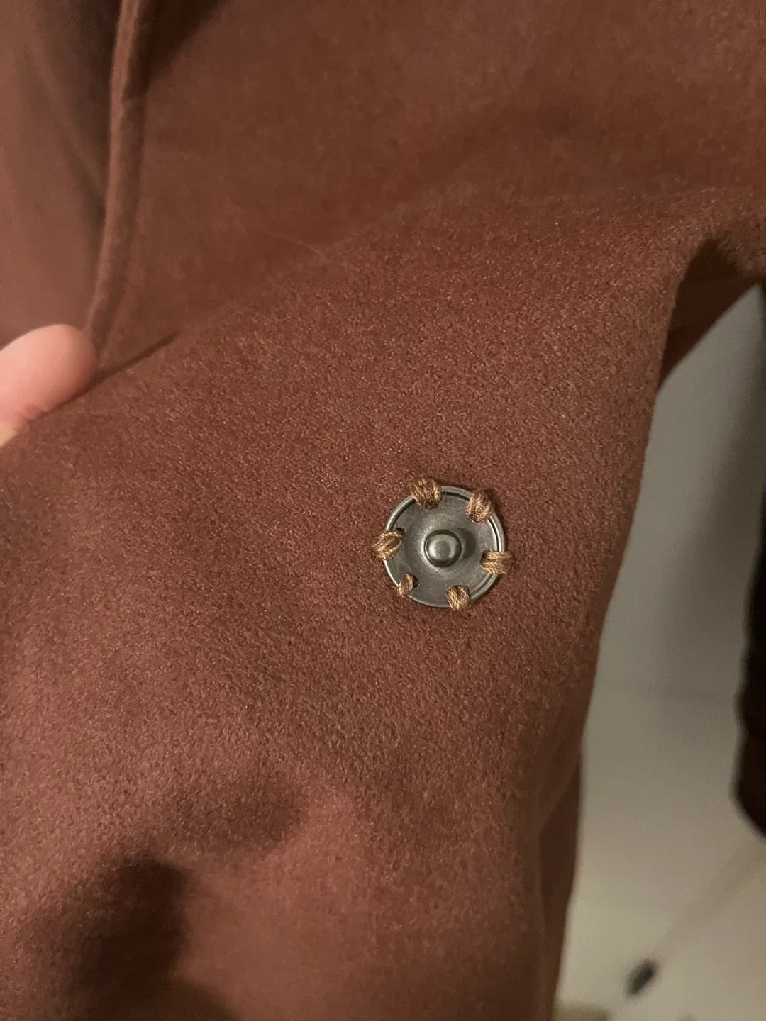 Suede Trench Coat image indicator(5)