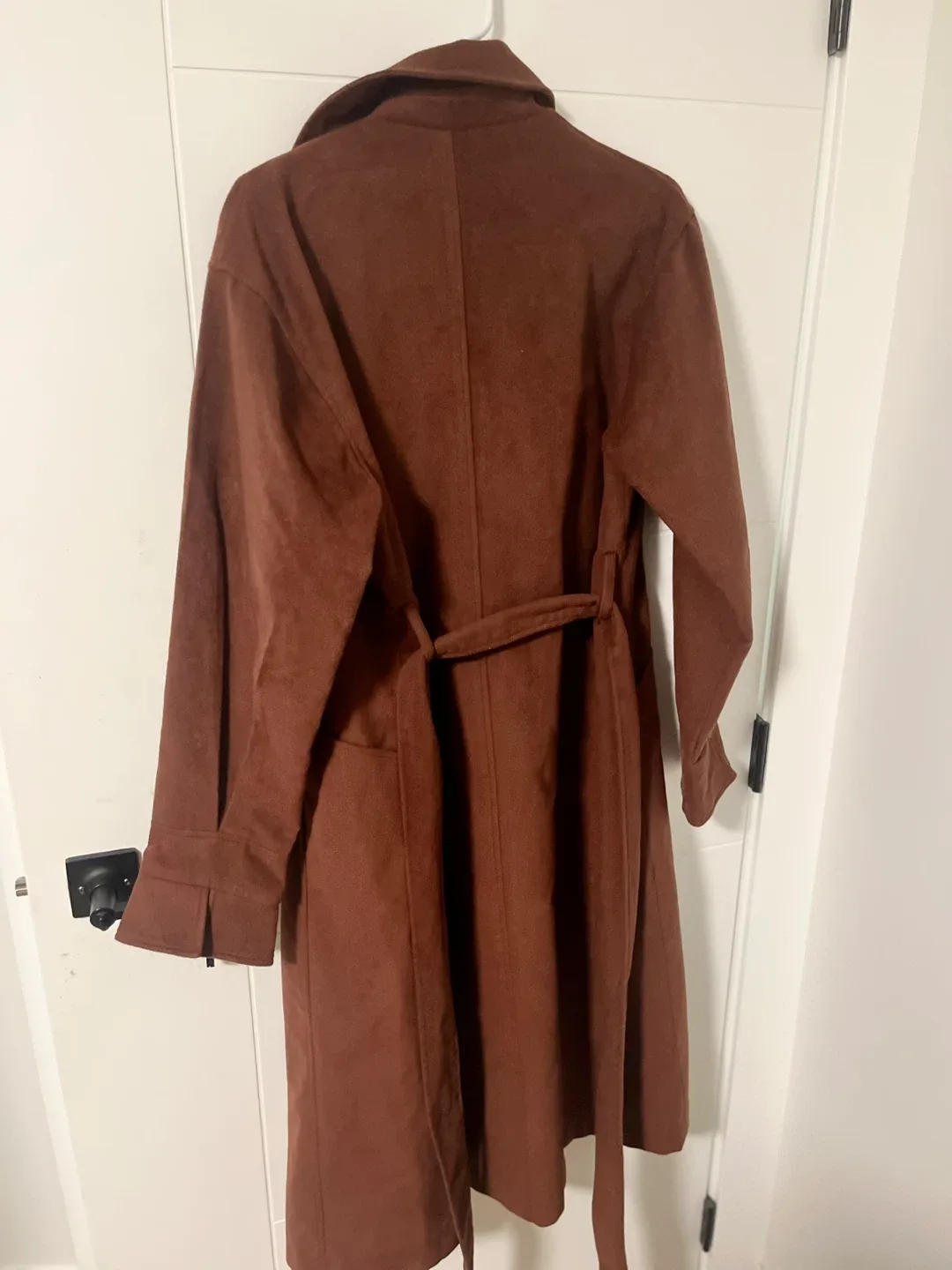 Suede Trench Coat image indicator(2)