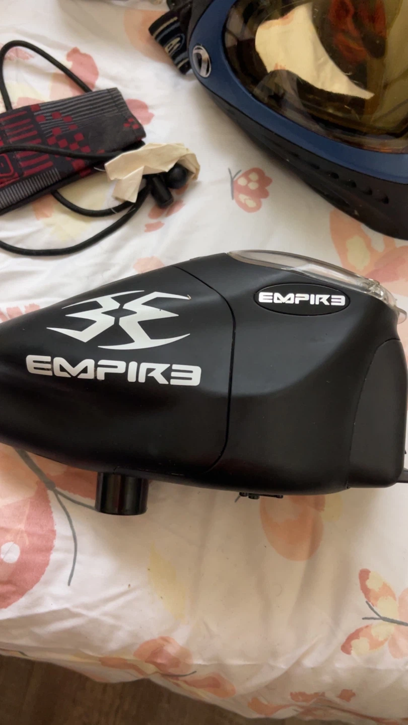 Paintball Gear: Empire Feeder, Masks, Crossfire Tank - photo 4