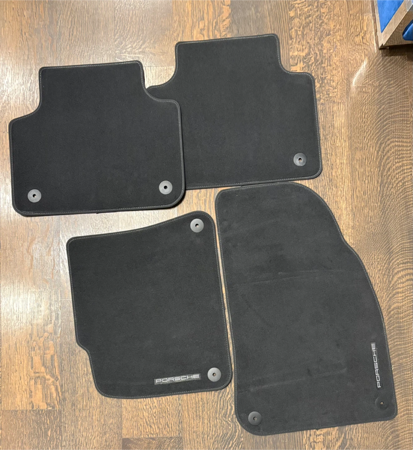 Porsche Black Floor Mats Set - photo 3