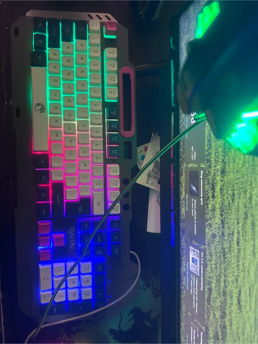 Raiju Gaming Keyboard image indicator(3)